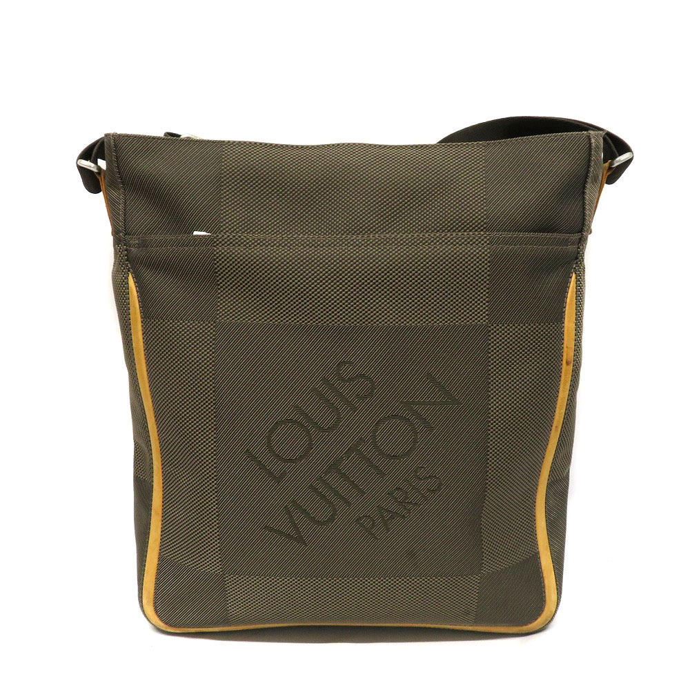LOUIS VUITTON Companion Shoulder Bag Damier Geant Canvas Beige